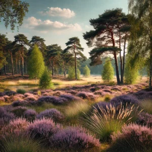 Barfußpark Lüneburger Heide (KI-generiertes Symbolbild)