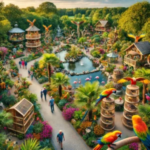 Weltvogelpark Walsrode (KI-generiertes Symbolbild)