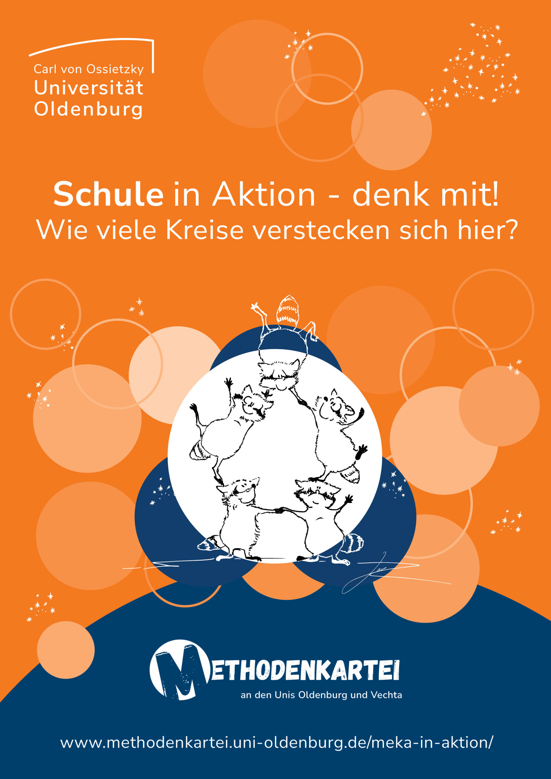 Schule in Aktion Poster